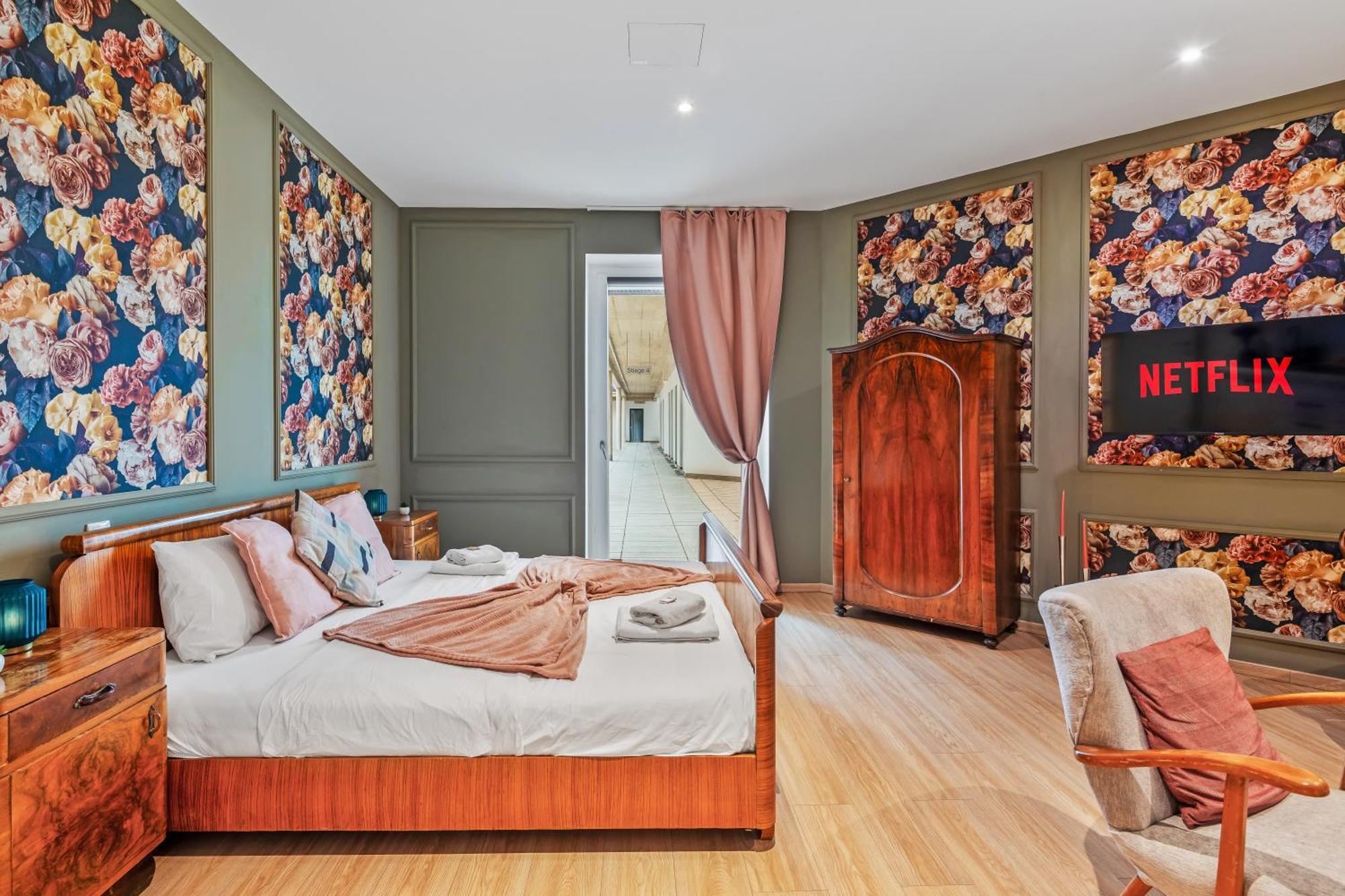 Stylish Flower Power Studio - Close To City Center & Public Transport - Ac & Wifi Vienna Exterior photo